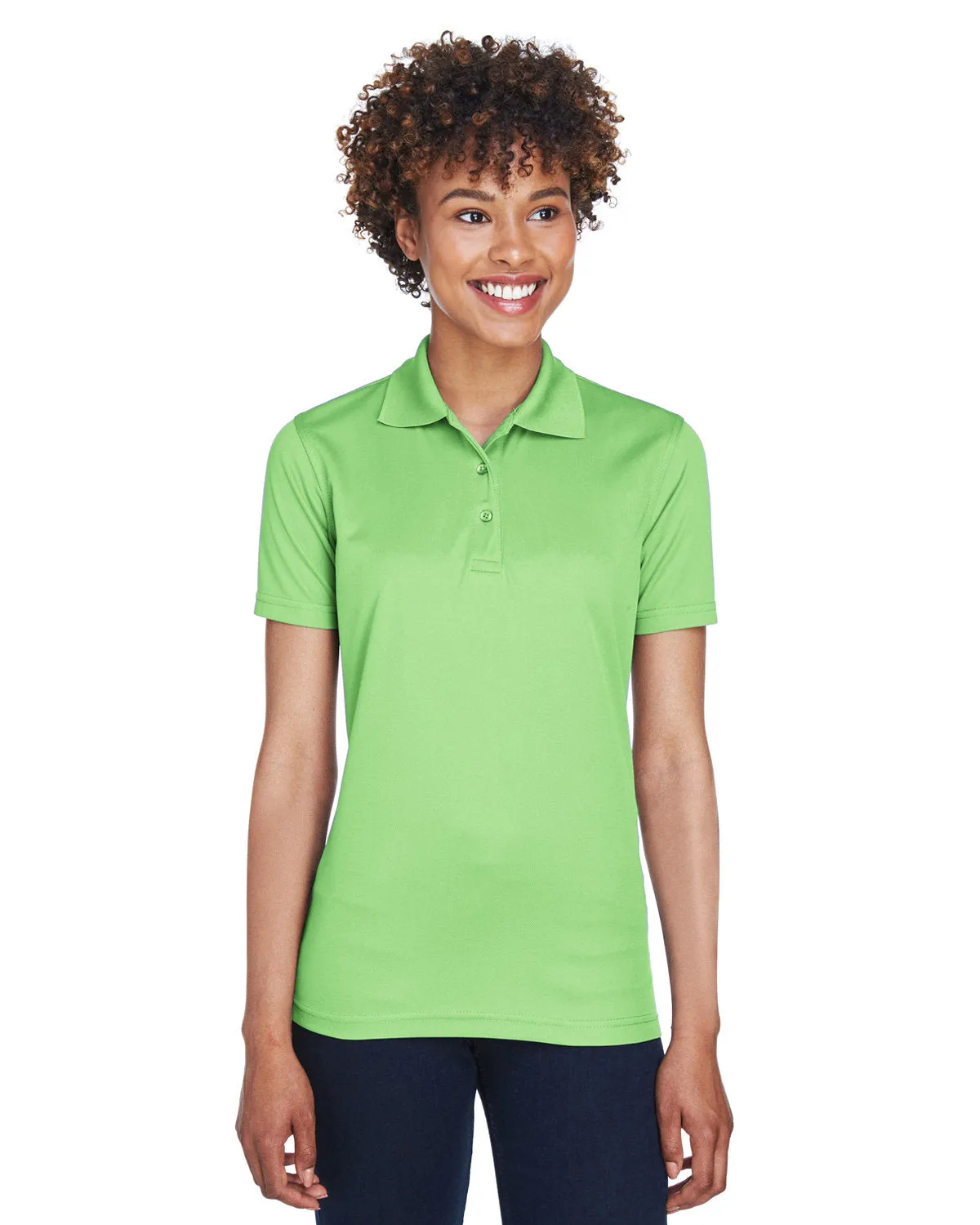 UltraClub Ladies Cool & Dry Mesh Pique Polo