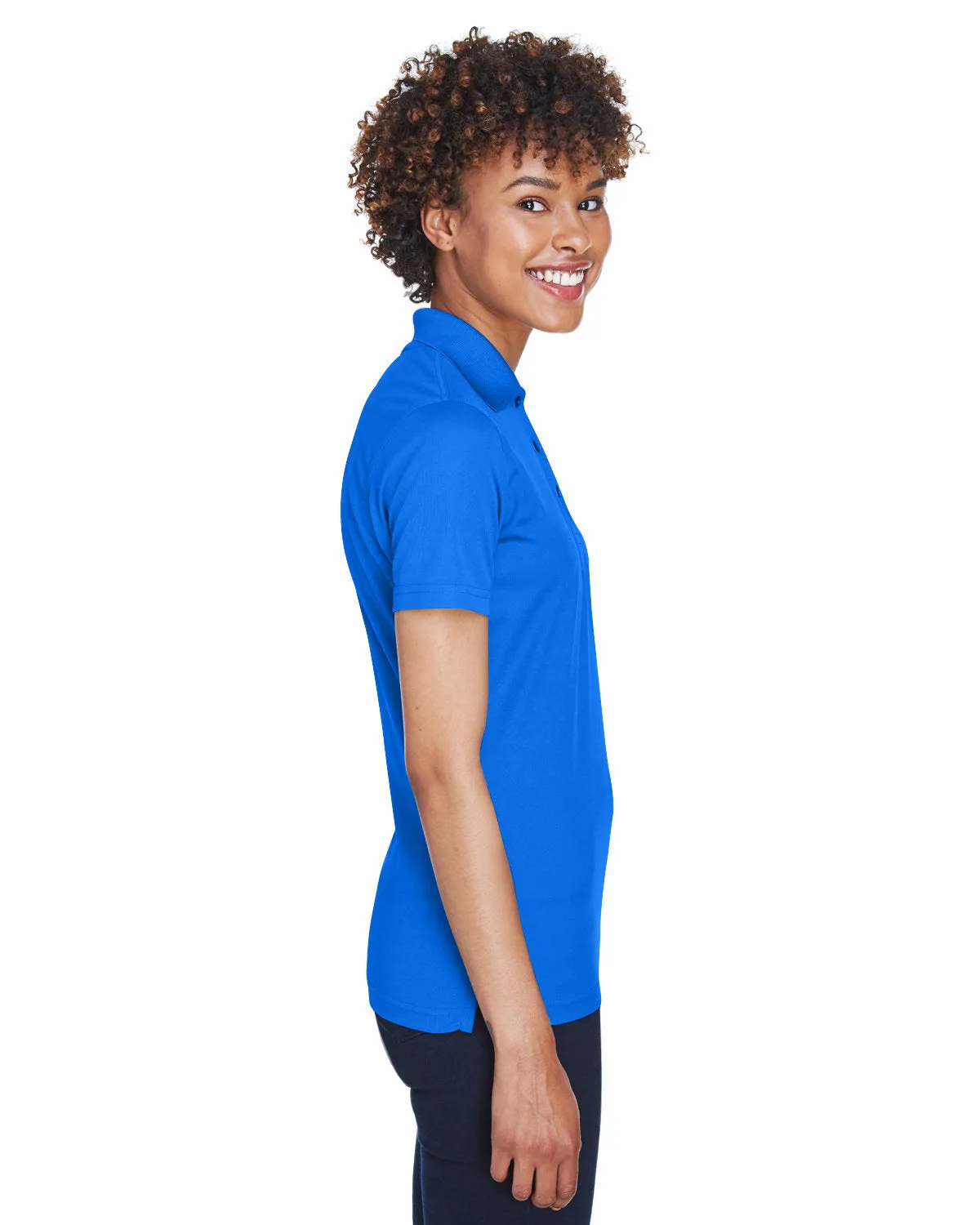 UltraClub Ladies Cool & Dry Mesh Pique Polo