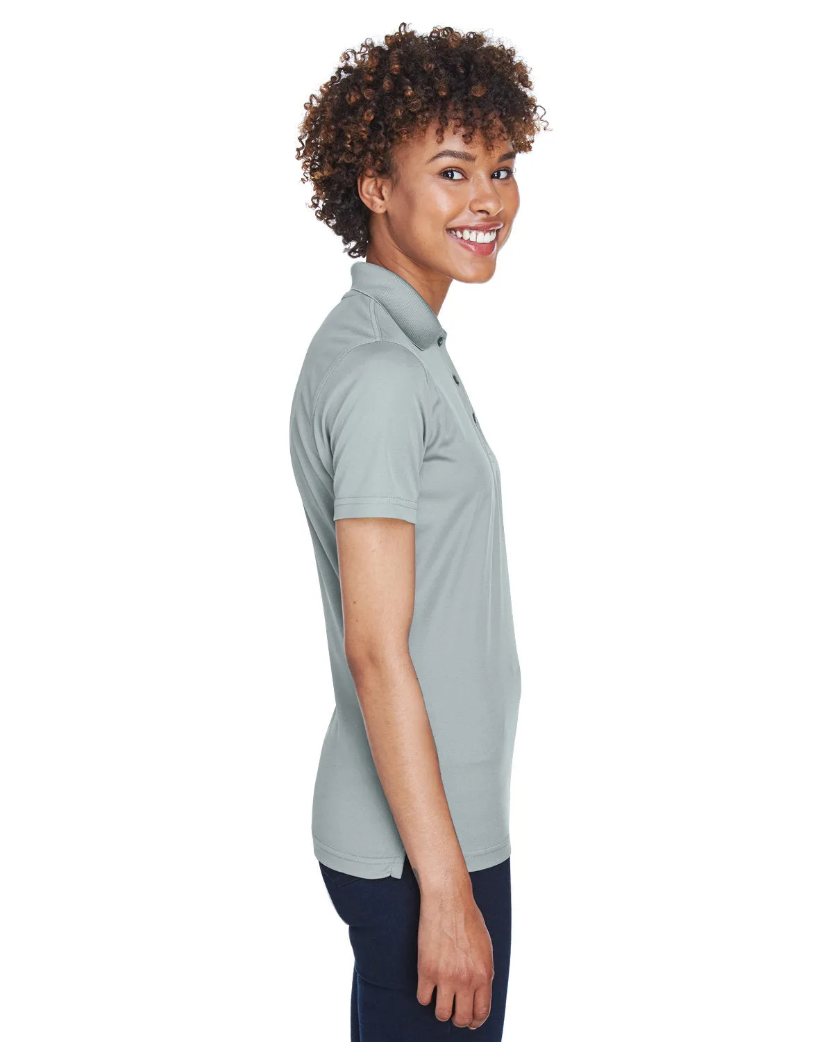 UltraClub Ladies Cool & Dry Mesh Pique Polo