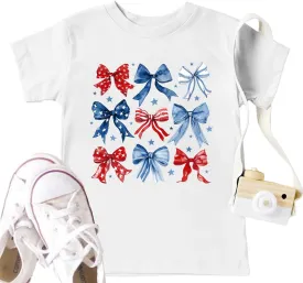 USA Shirt Toddler Boys Girls American Flag Tshirt 4th of July Shirt Kids Patriotic Tee Tops