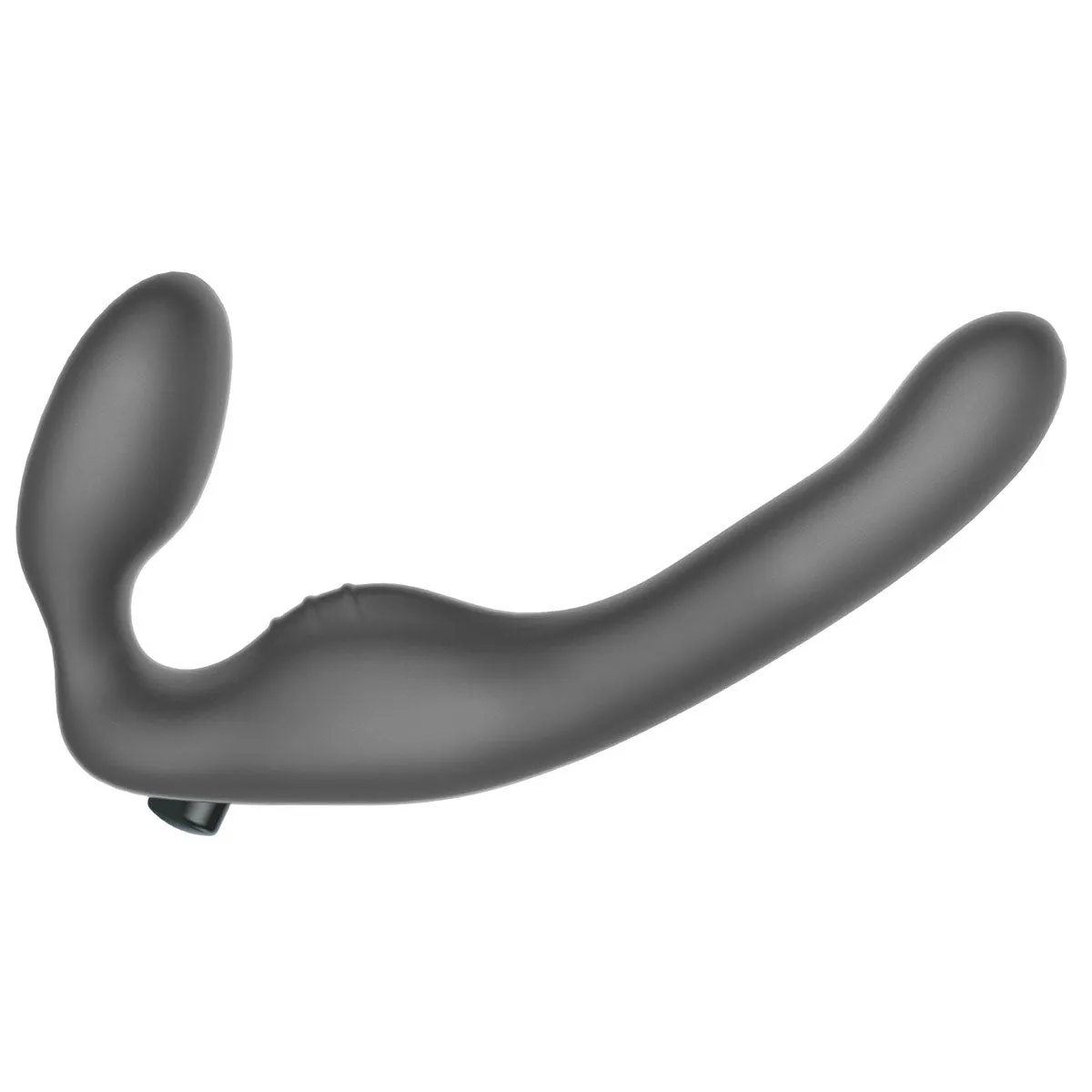 Wet For Her UNION Medium Vibrating Strapless Strap-On Black