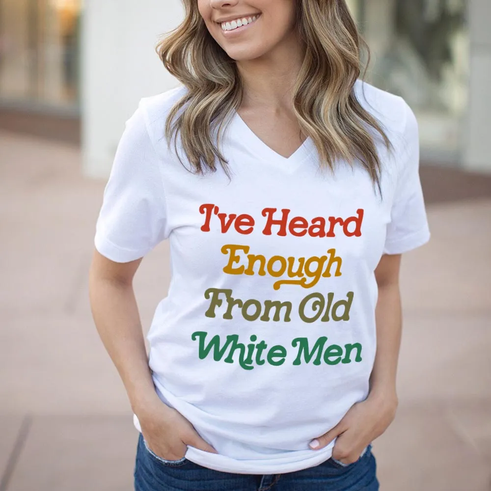 Women's V-neck T-shirt TSVW465