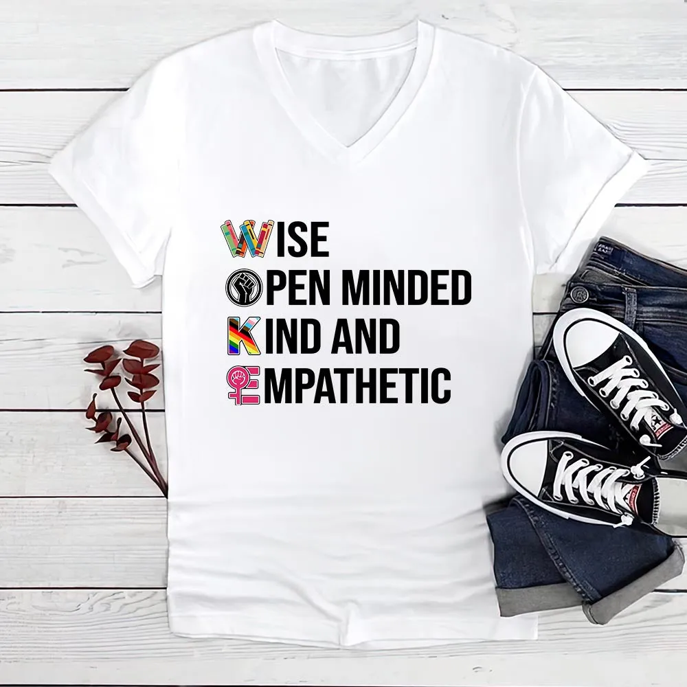 Women's V-neck T-shirt TSVW643