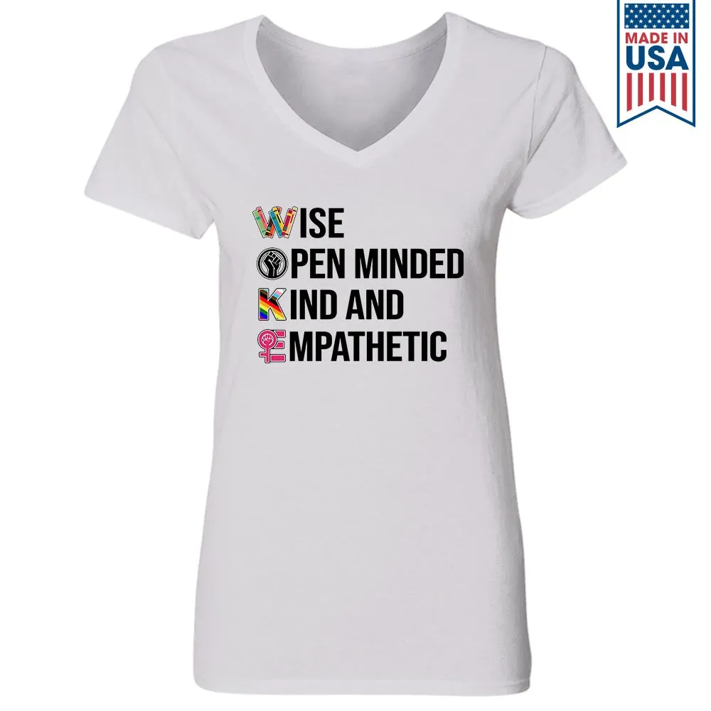 Women's V-neck T-shirt TSVW643