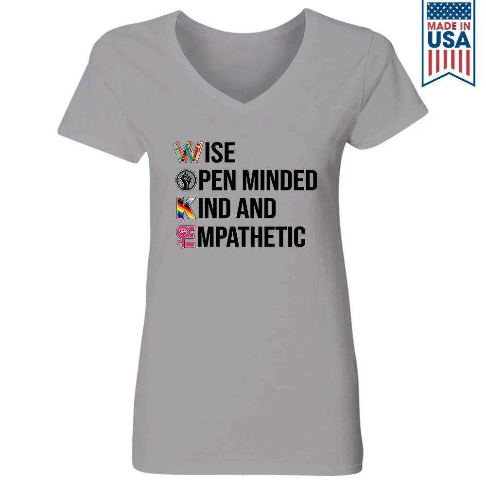 Women's V-neck T-shirt TSVW643