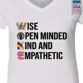 Women's V-neck T-shirt TSVW643