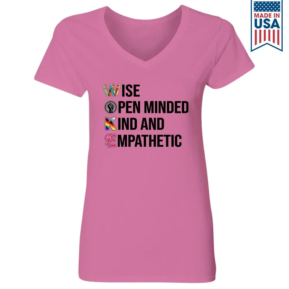 Women's V-neck T-shirt TSVW643