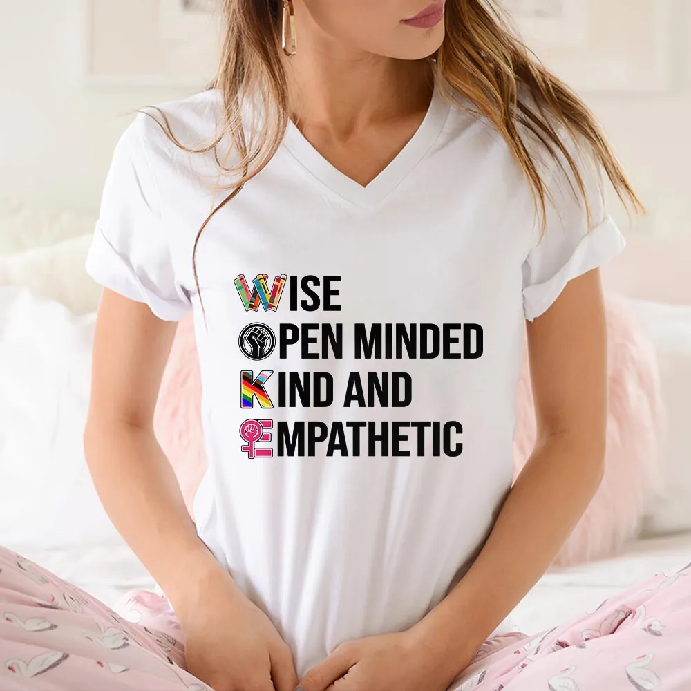 Women's V-neck T-shirt TSVW643